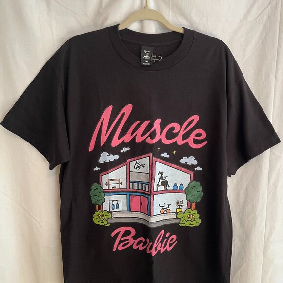 Muscle Barbie T-Shirt - Picture 1 of 5